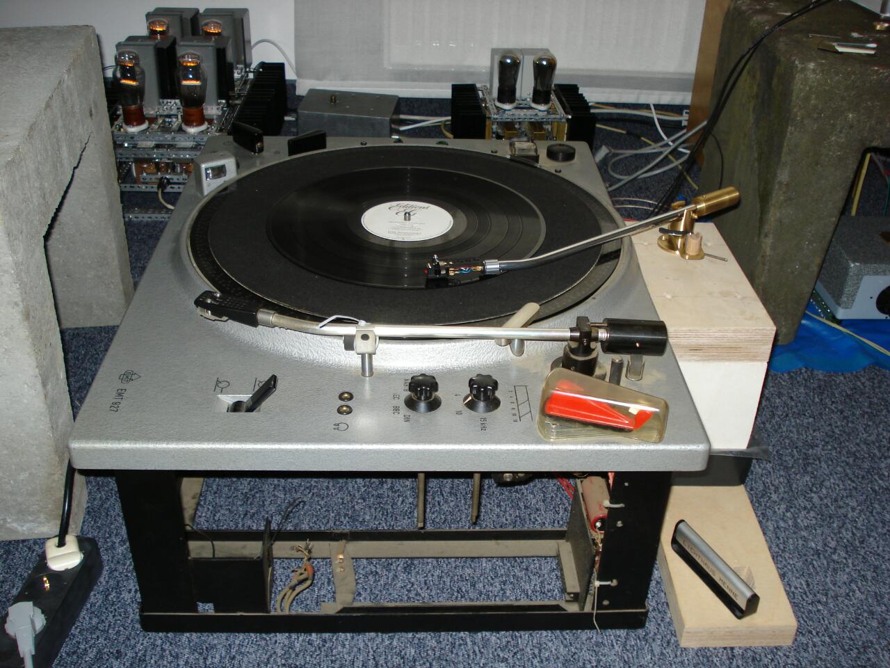 Vintage BUMPER for legendary EMT 927 studio turntable  Rare 